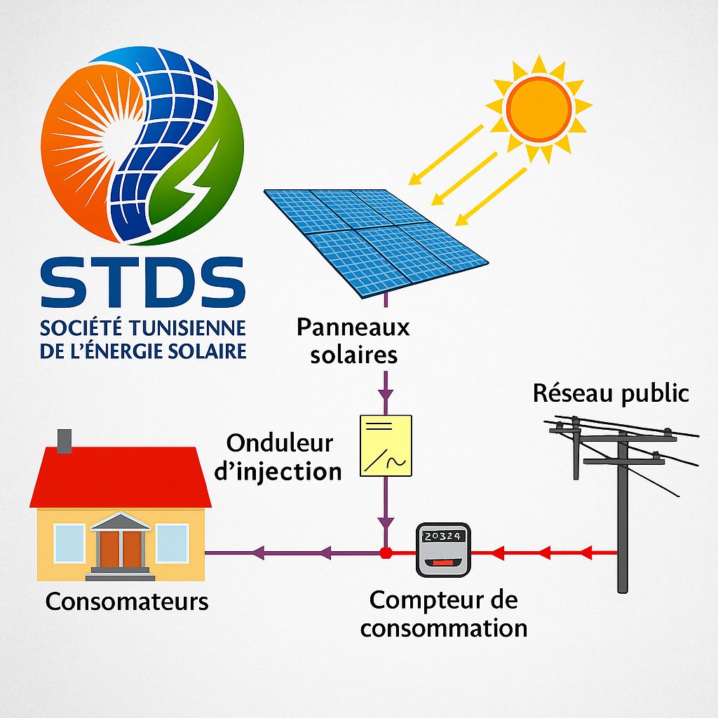 Panneaux solaires STDS Tunisie